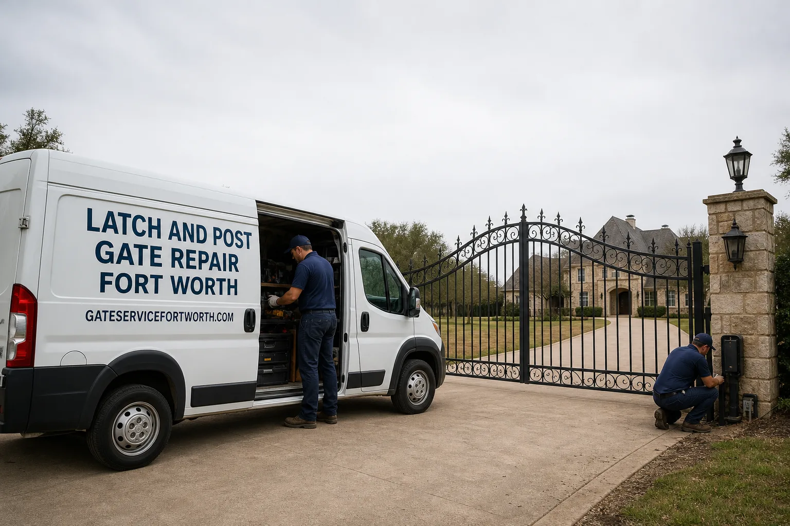 Gate Installation in Fort Worth, TX | Latch and Post Gate Repair Fort Worth